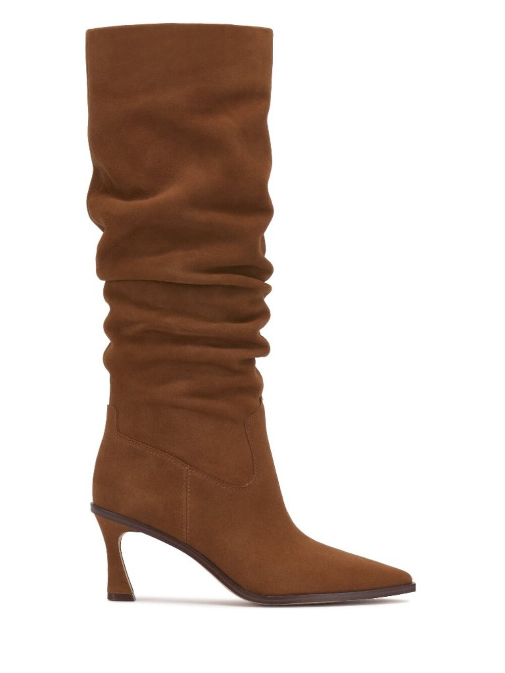 Vince Camuto Women's 12 Burnt Sugar Kindre Slouchy Knee High Boot 65% off Retail